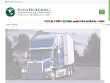 Tablet Screenshot of greentechglobal.com